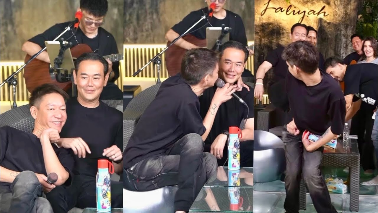 ”จิน จรินทร์“หยอกพี่เป๊กโดนทุกดอก ก่อนออกโดนถีบไปหนึ่งดอก น่ารักแบบฮาๆ