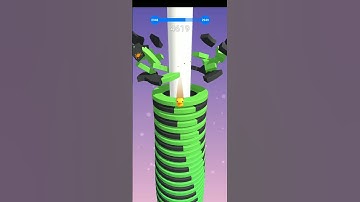 drop stack ball game play