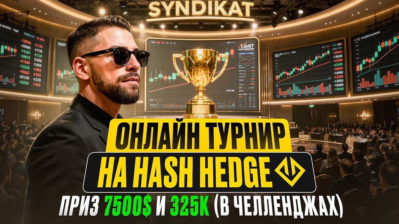 Онлайн турнир STT2 на Hash Hedge. Призовой пул $7500 + $325k (в челленджах)