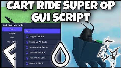 (FE) SUPER OP CONTROL ALL CARTS GUI | HYDROGEN • FLUXUS