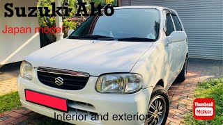 Suzuki Alto Japan model interior and exterior...