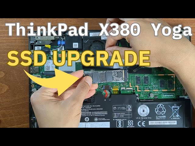 Upgrade SSD for Lenovo X380 Yoga - YouTube
