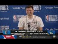 Luka Dončić Postgame Interview | Dallas Mavericks lose to Golden State Warriors 112-87