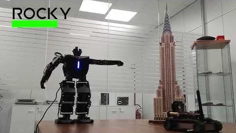 Robot Battle:Control Arduino Robot Arms and Legs with your body movement