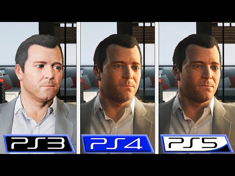 GTA 5: confira a comparação dos gráficos no PS3, PS4 e PS5