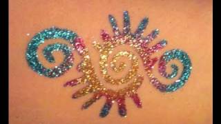 How to Do Glitter Tattoos Tutorial