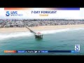 Close to average mild temps through Fourth of July weekend