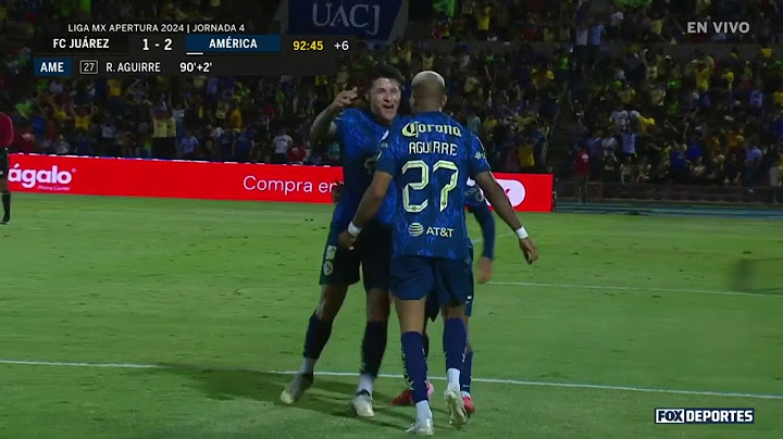 😎 LA SENTENCIA DEL CAMPEÓN | FC Juárez 1-2 América | Jornada 4, Apertura 2024 | Liga MX