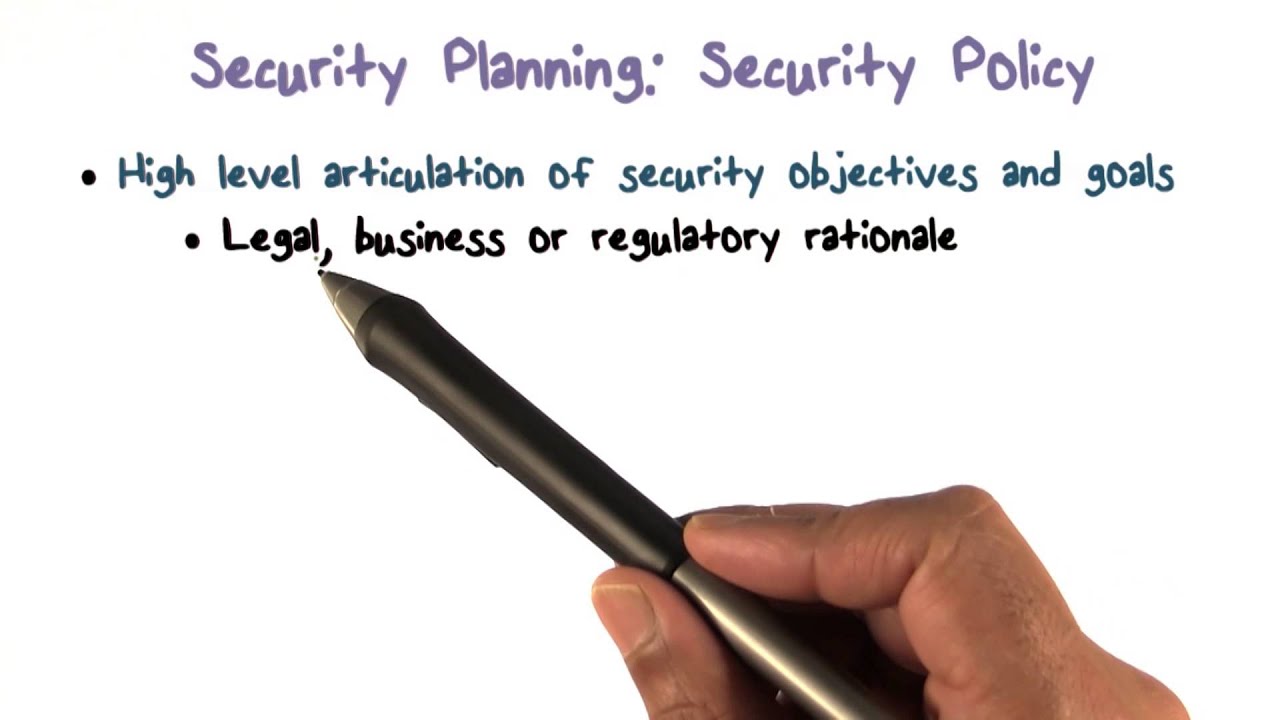 Security plan