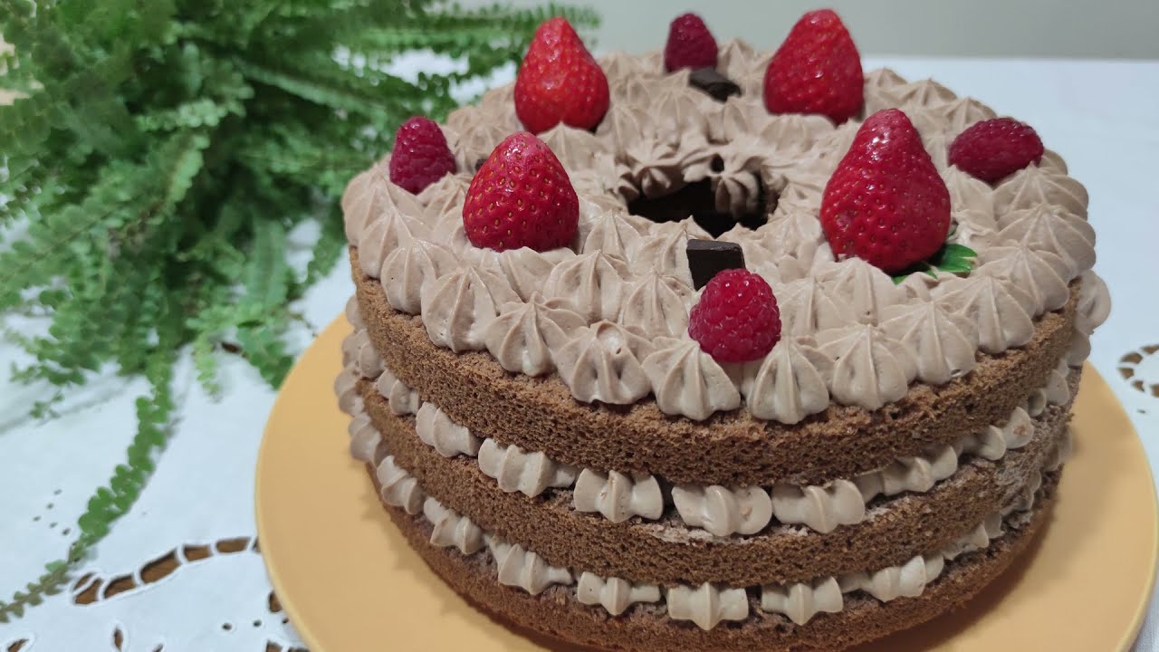 Chiffon Cake alla Nutella - Sfizi & Delizie