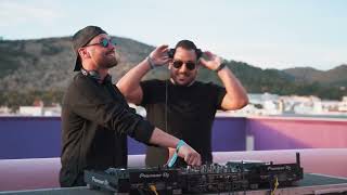 IBIZA ANTHEMS DJ SET LIVE FROM IBIZA ROCKS (CALVIN HARRIS, AVICII, FISHER, MK, DAVID GUETTA)