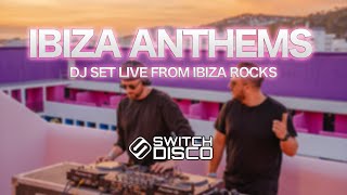 IBIZA ANTHEMS DJ SET LIVE FROM IBIZA ROCKS CALVIN HARRIS, AVICII, FISHER, MK, DAVID GUETTA