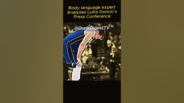 Body Language expert analyzes Luka Doncic's Lakers press conference ⚠️ #nba #lukadoncic #lakers