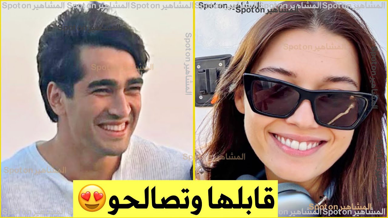 Мерт Рамазан Демир навещает Афру Сараджоглу на съемках ее сериала «Пера» | они помирились?