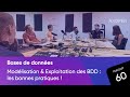 Modlisation et exploitation des bases de donnes  les bonnes pratiques 