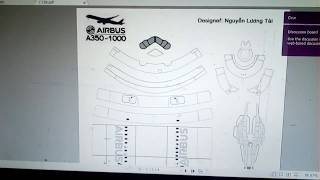 Papercraft A350-1000 , A330 Neo Model
