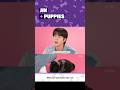 Jin+puppies = chaos you didn’t expect 🐶👀 || #youtubeshorts #shorts #jin #bts #slowed #slowed #kpop