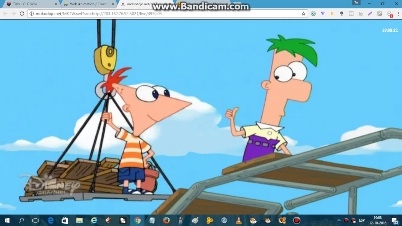 フィニアスとファーブ What Cha Doin Japanese Youtube