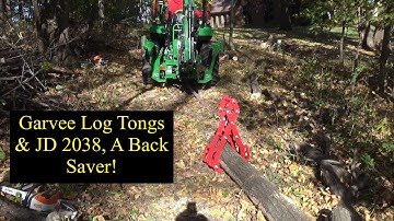 Garvee Heavy Duty Log Lifting Tongs. Lifting Logs Made Easy