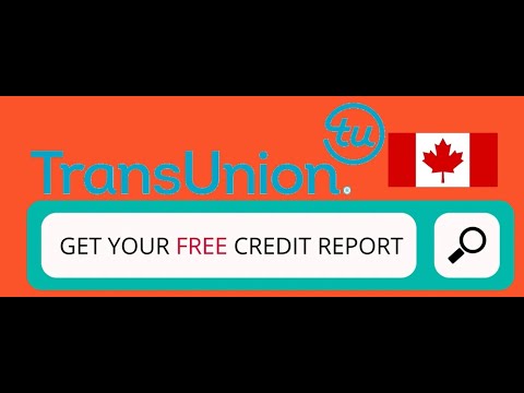 Get your CREDIT REPORT for FREE from TransUnion