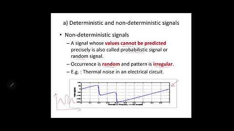 Deterministic and Non Derministic Signal  &  Causal and Non Causal Signal
