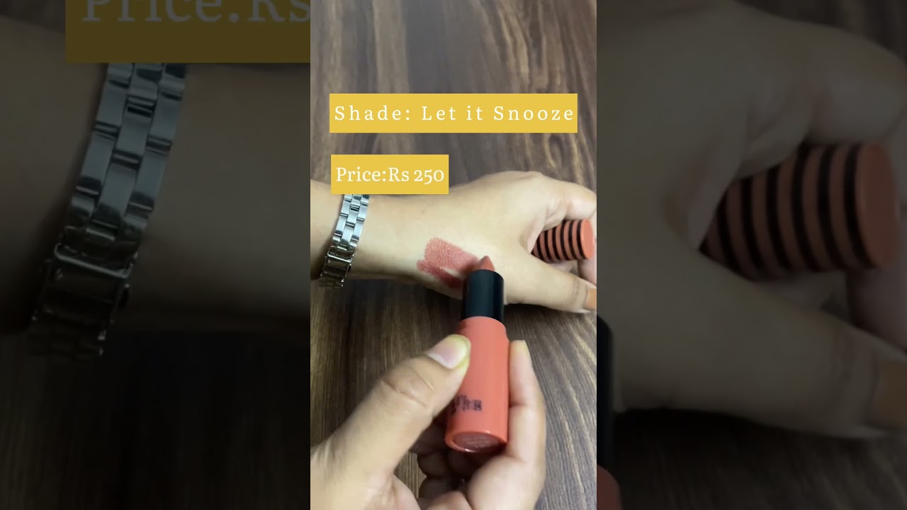 Top 3 Affordable Brown Lipsticks Under Rs 300 😱 