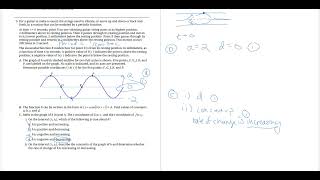 AP Precalc 2025 FRQ 3 Practice & Scoring