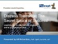(Procept) Distress Tolerance: The Secret Sauce to Success! - by Bill Richardson