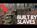Massive slavebuilt rock wall and the most prosperous freed slave  oak mountain dowdell plantation