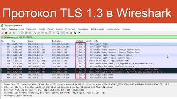 Протокол TLS 1.3 в WireShark  | Защищенные сетевые протоколы