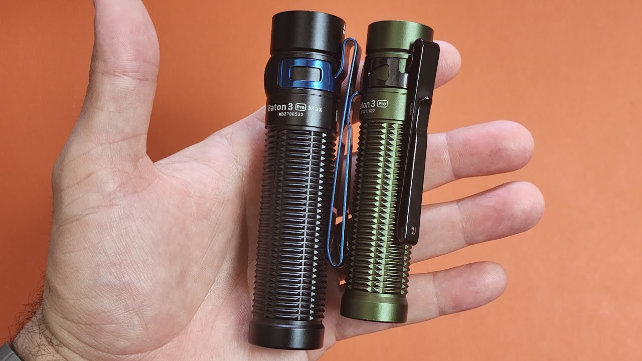 🔦Bigger is better...at least for this Olight Flashlight.