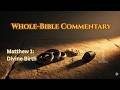 Matthew 1 Chapter Study: Genealogy and Immanuel