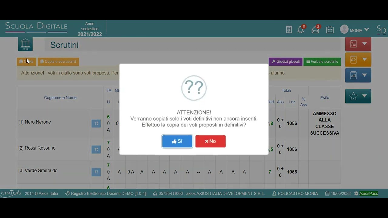 Gestione scrutini finali scuola secondaria. Primo e secondo grado