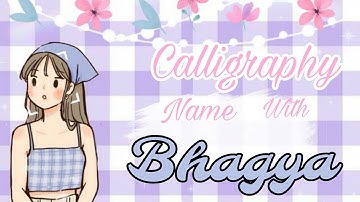 Calligraphy Name Writing of Subscribers ❤️