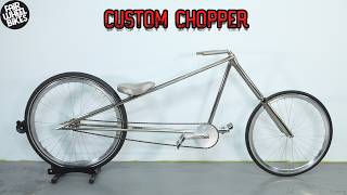 Custom Built Chopper Bike
