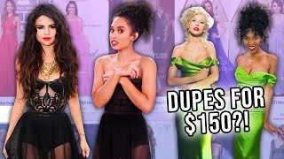 Trying Celebrity Dress REMAKES!' *can they do it?!*