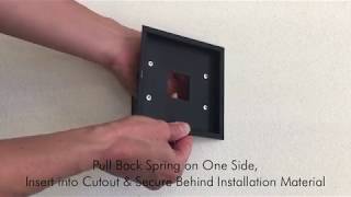Goldeneye Lighting - Airelight™ Square 4.0: Flush and Recessed Trim Kit Installation