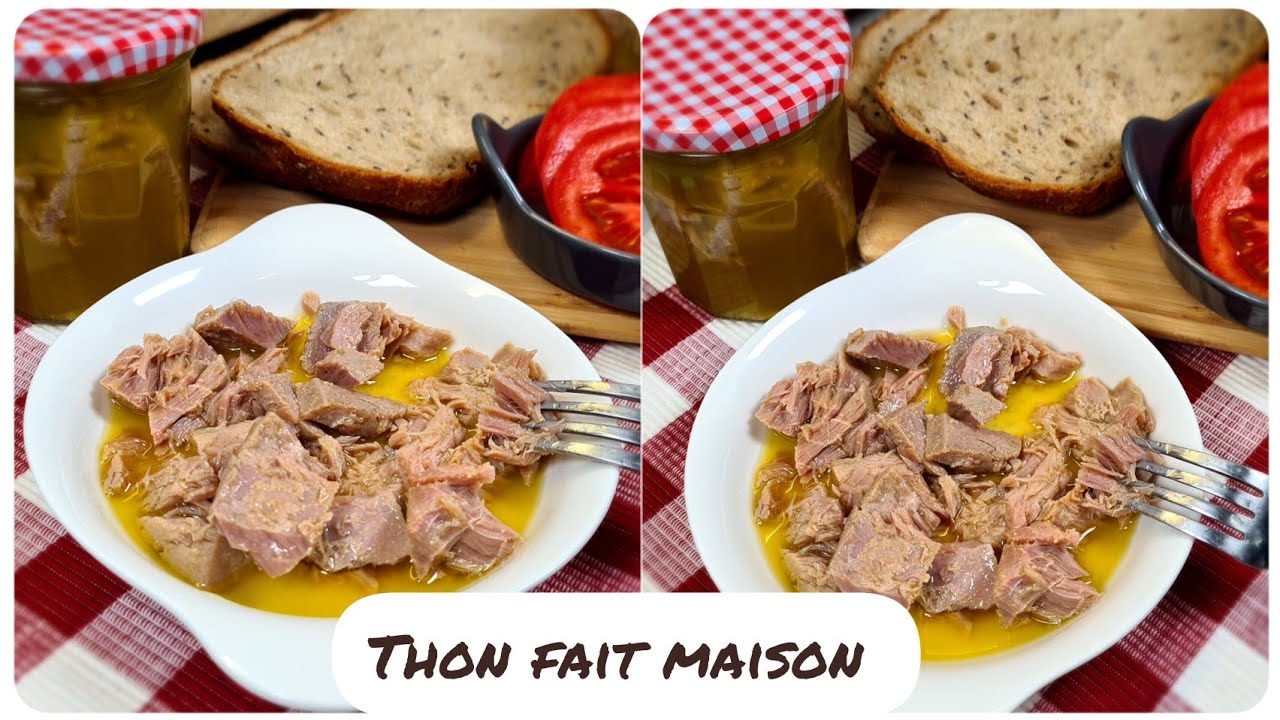 Thon en boîte 100% fait maison et ultra sain 👌