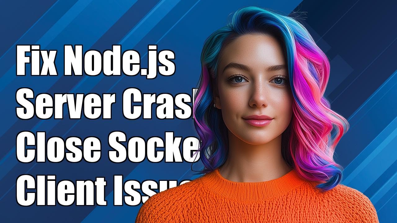 Fixing Node.js Server Crash When Closing Socket in Client Connection ...