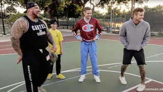CELEBRITY BASKETBALL WITH RYAN SHECKLER AND THE PROFESSOR