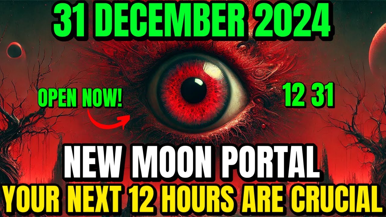1231 New Moon Portal is Open..! The Last Passage for the Chosen Ones in ...