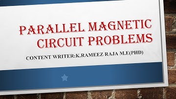 PARALLEL MAGNETIC CIRCUIT