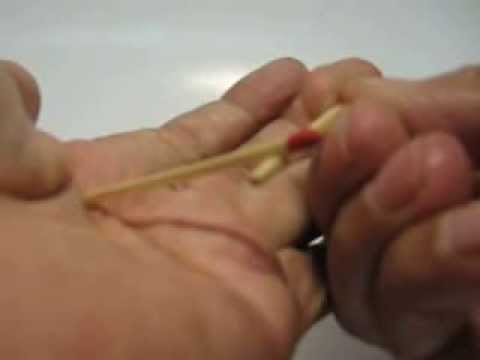 阿公的手技 火柴棒跳舞