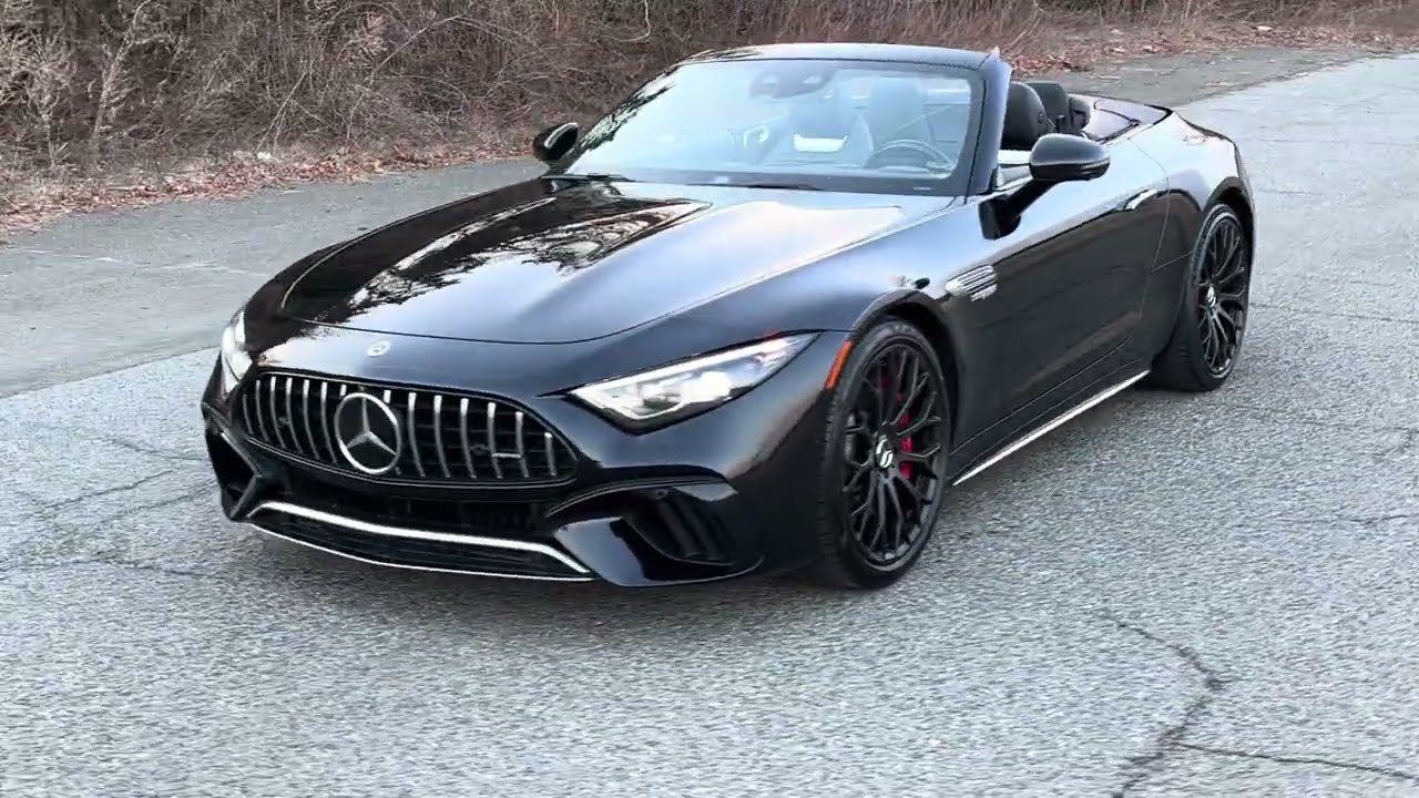ベンツAMG 2022 Mercedes-Benz SL55 AMG Vin- W1KVK8AB9NF002452 - YouTube