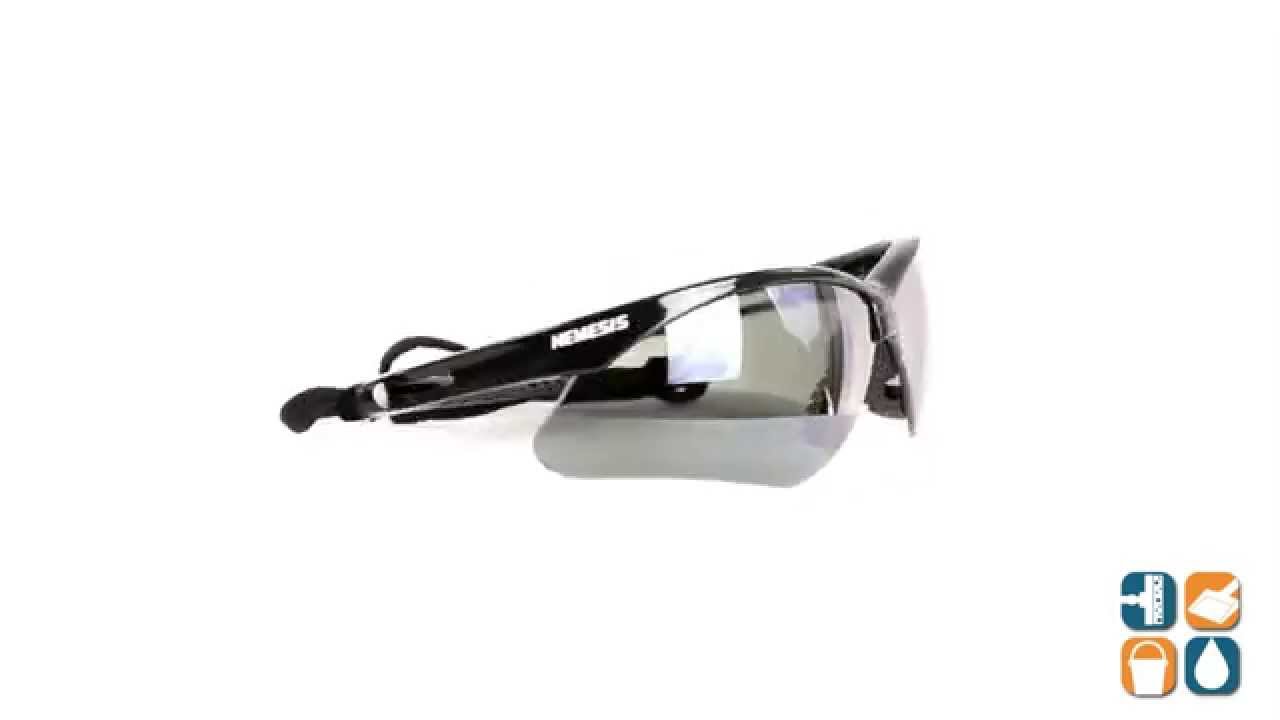 V30 Nemesis Safety Eyewear, Polarized Brown Lens - KIM28637