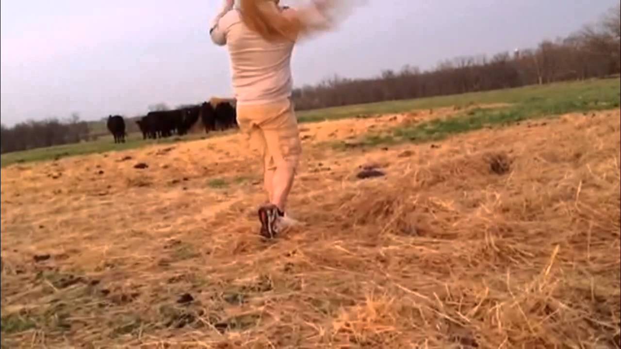 Pasture Golf - YouTube