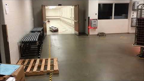 SAVANT Hospital AGV Automatic Double Door Interface