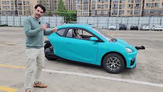 Neues krasses E-Auto in China gefunden, Mopedauto, Kabinenroller, was denkt ihr darüber? 