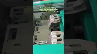 Fully automatic folding T-shirt bag making machine(Rubber band bundling)🤩 #bag #machine #factory