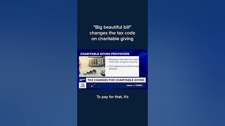 'Big beautiful bill' changes the tax code on charitable giving